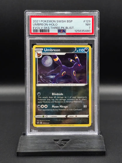 Umbreon #SWSH129 Promo PSA 7 / 🇬🇧