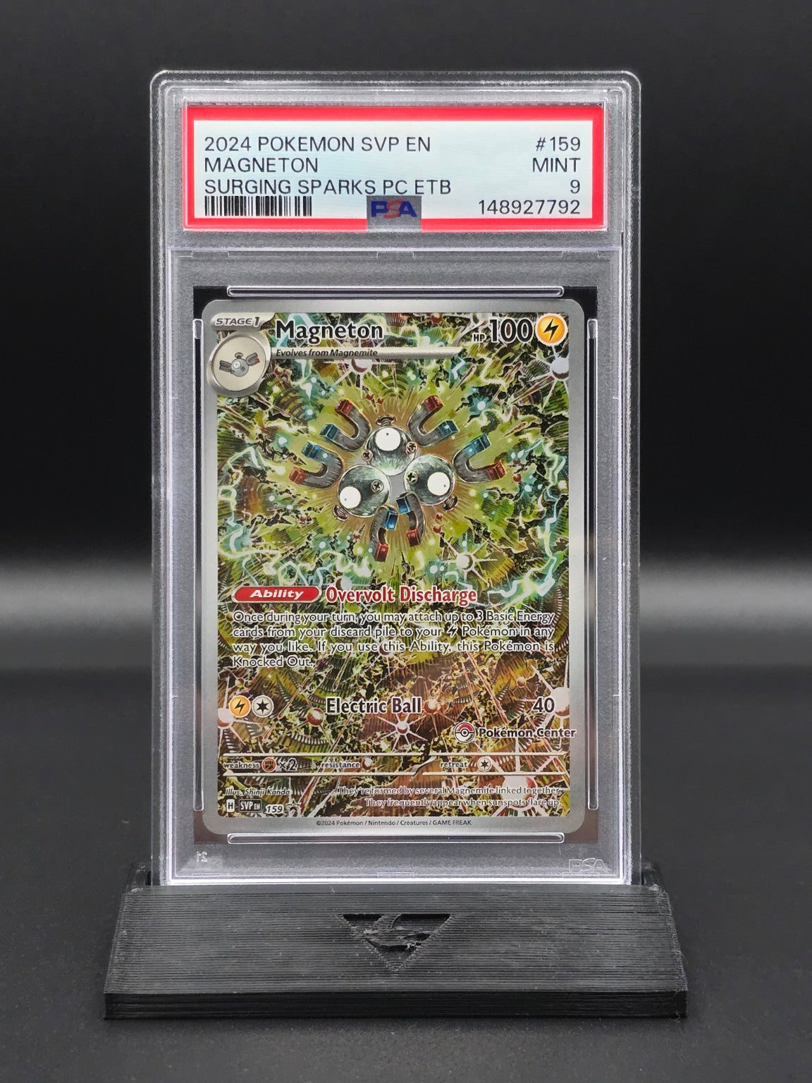 Magneton [Pokemon Center] #159 Promo PSA 9 / 🇬🇧