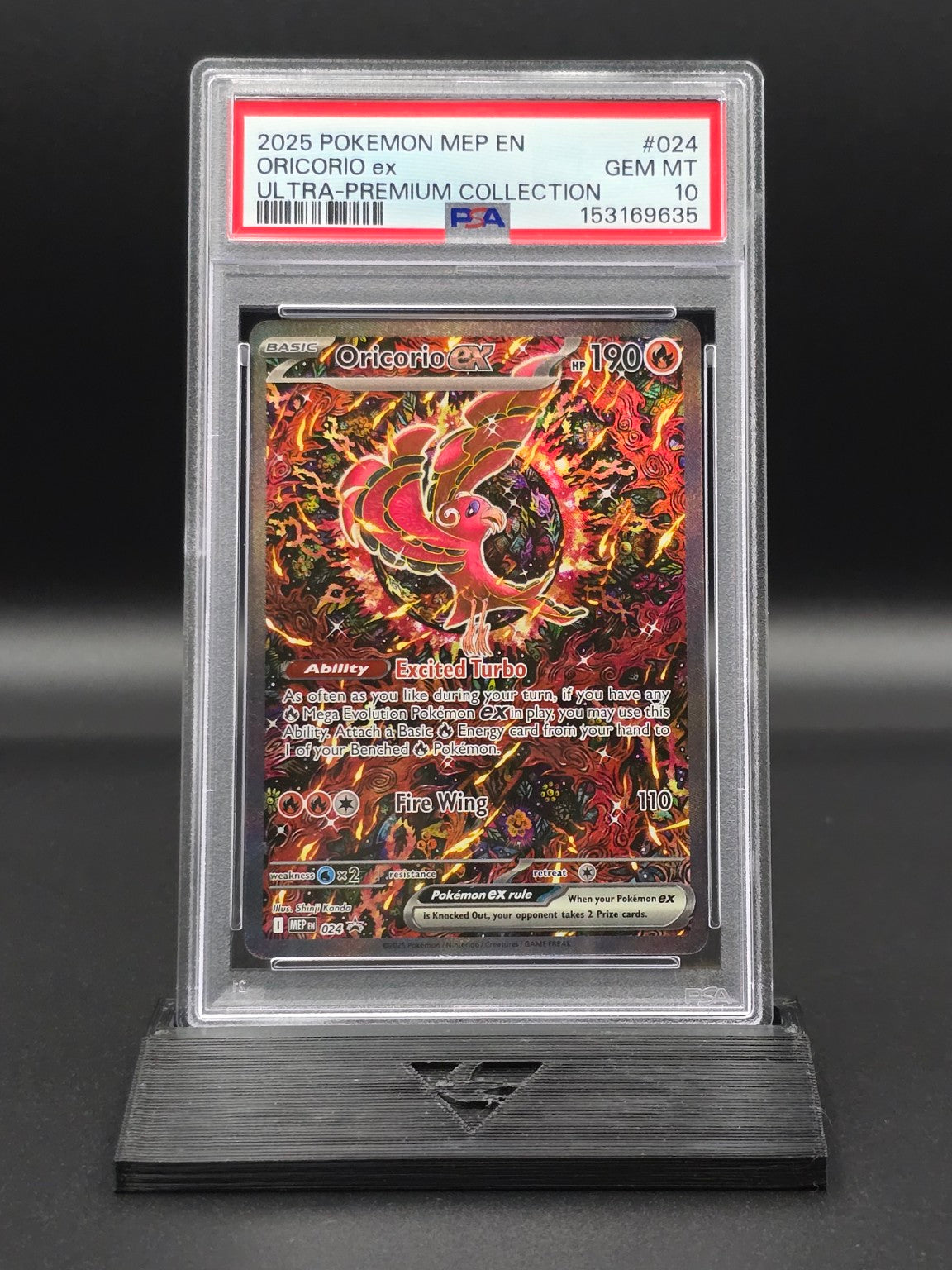 Oricorio ex #24 Promo PSA 10 / 🇬🇧