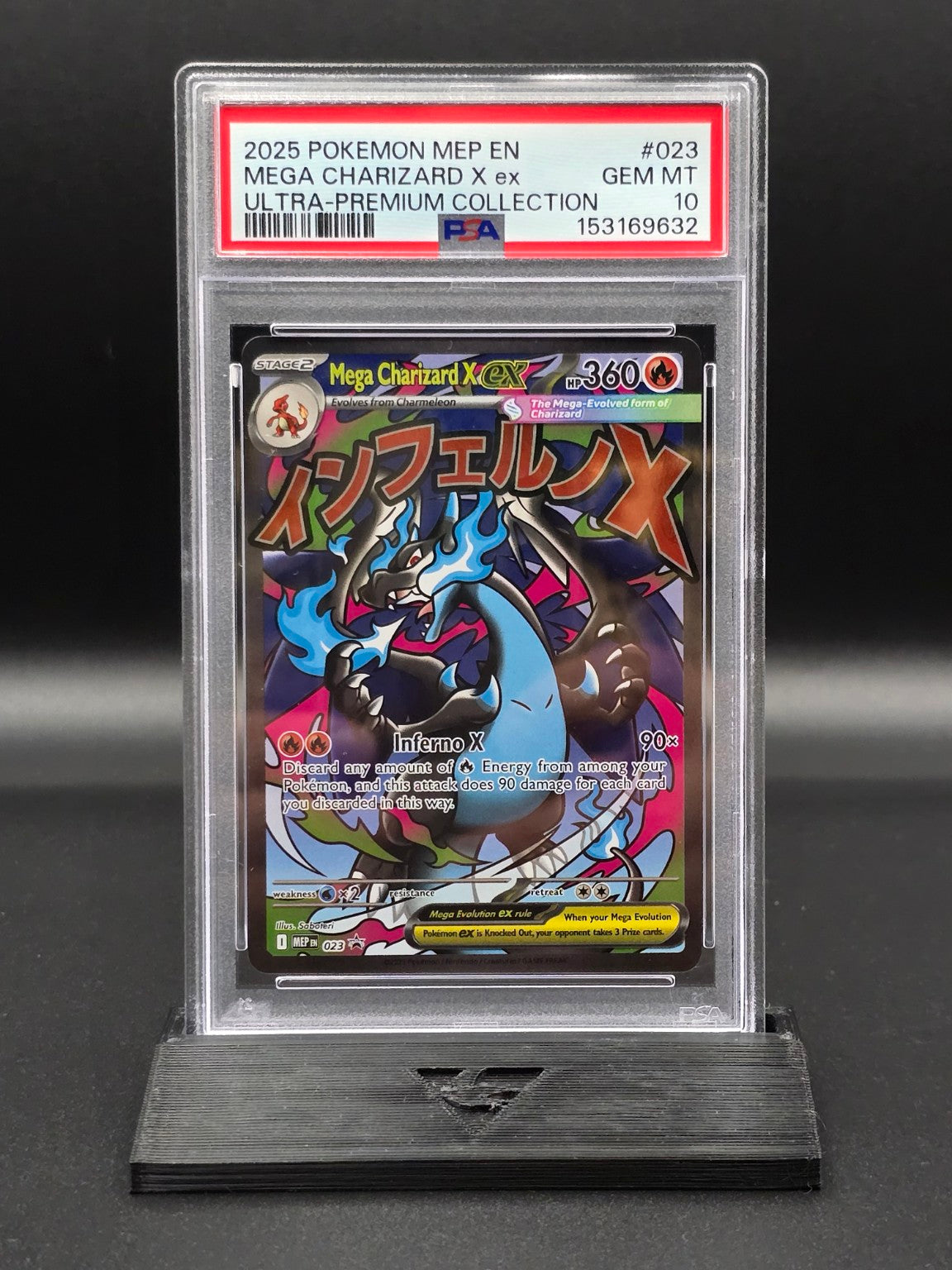 Mega Charizard X ex #23 Promo PSA 10 / 🇬🇧