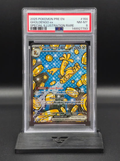 Gholdengo ex #164 Prismatic Evolutions PSA 8 / 🇬🇧