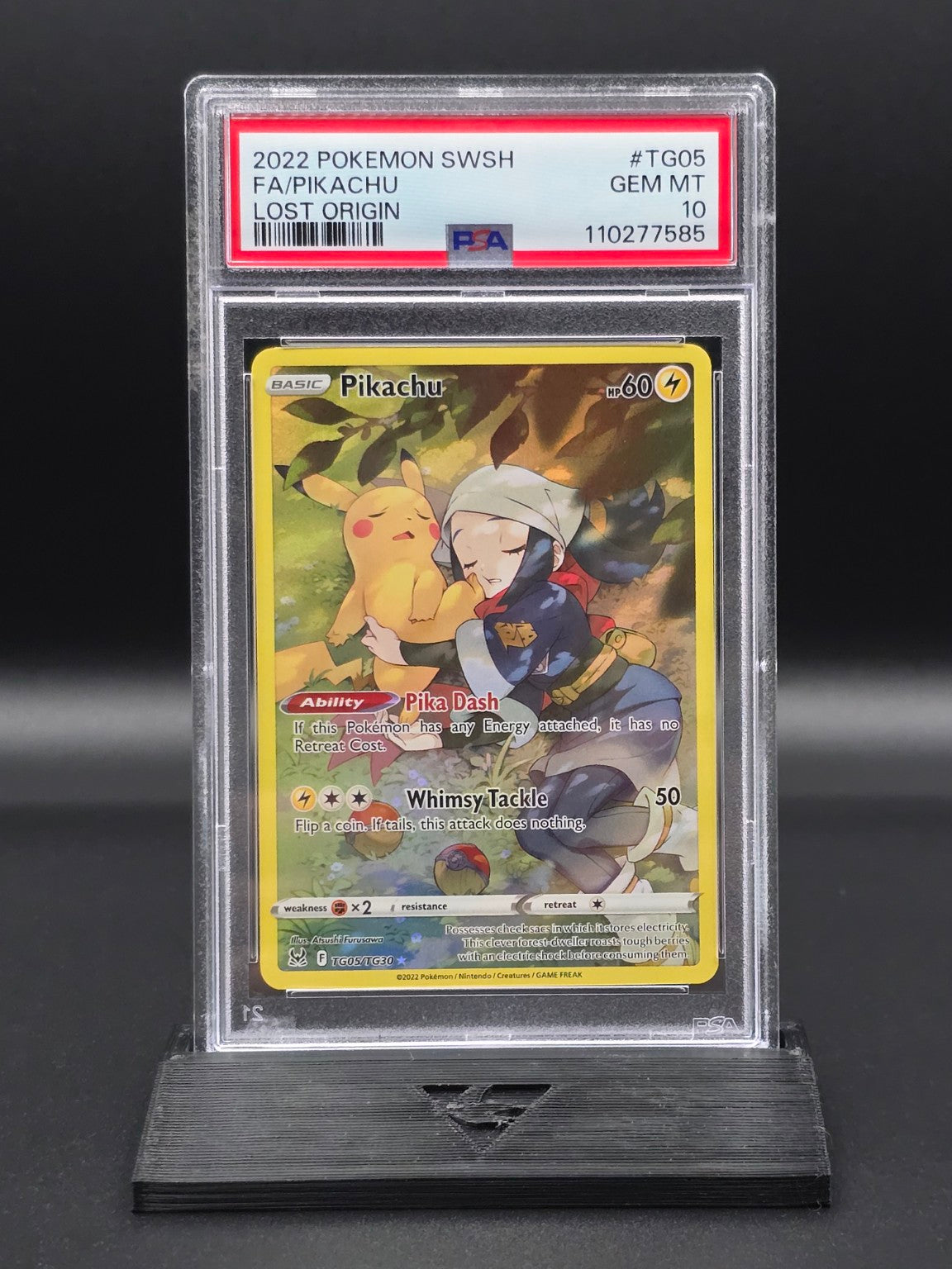 Pikachu #TG05 Lost Origin PSA 10 / 🇬🇧