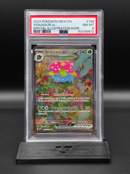 Venusaur ex #198 Scarlet & Violet 151 PSA 8 / 🇬🇧