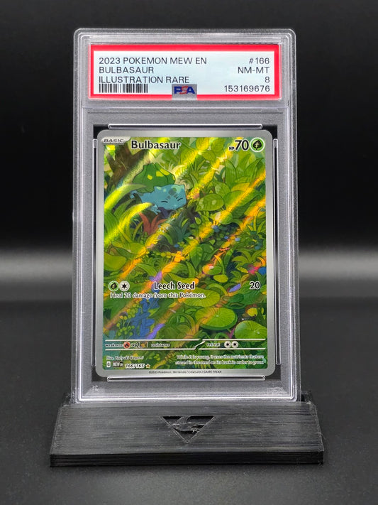 Bulbasaur #166 Scarlet & Violet 151 PSA 8 / 🇬🇧