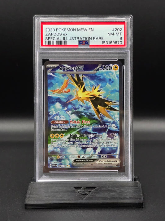 Zapdos ex #202 Scarlet & Violet 151 PSA 8 / 🇬🇧