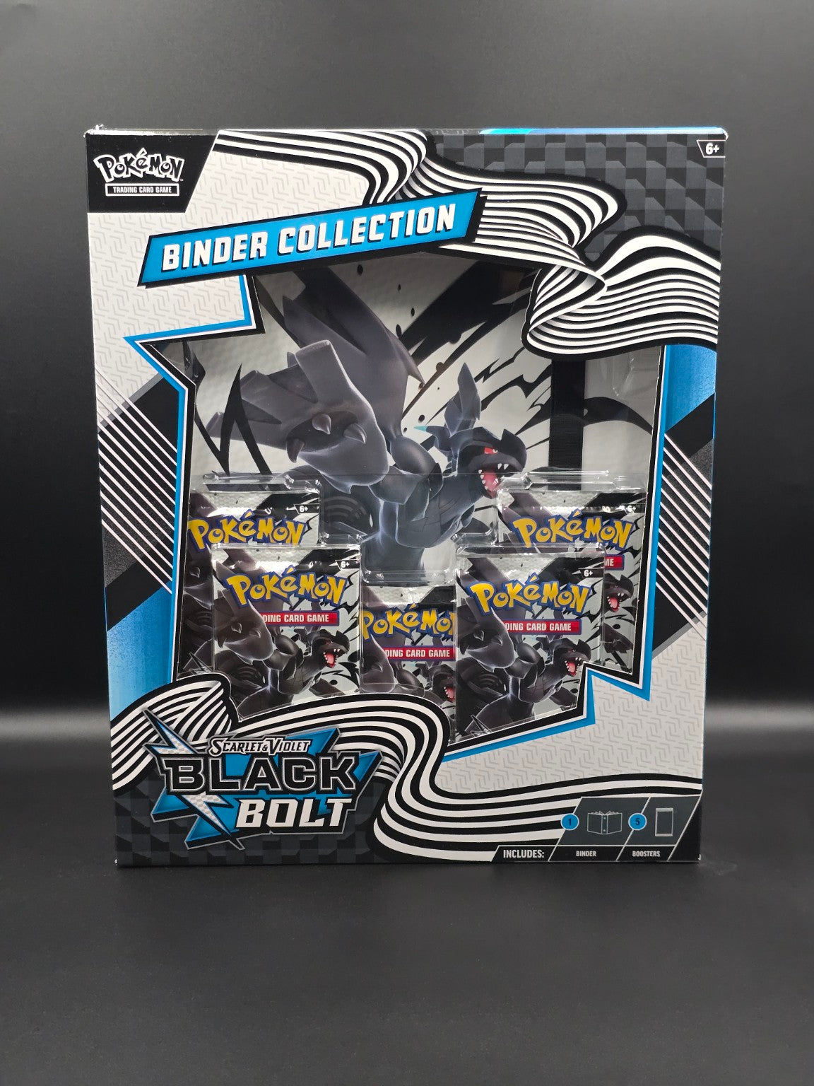 Pokémon Black Bolt Binder Collection – face avant