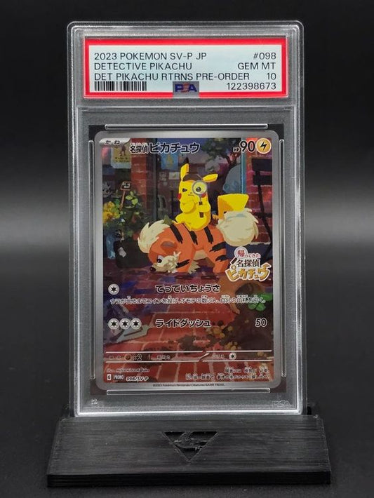 Detective Pikachu #98 SV-P Promo PSA 10 / 🇯🇵