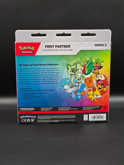 Pokémon First Partner Illustration Collection Series 3 – face arrière