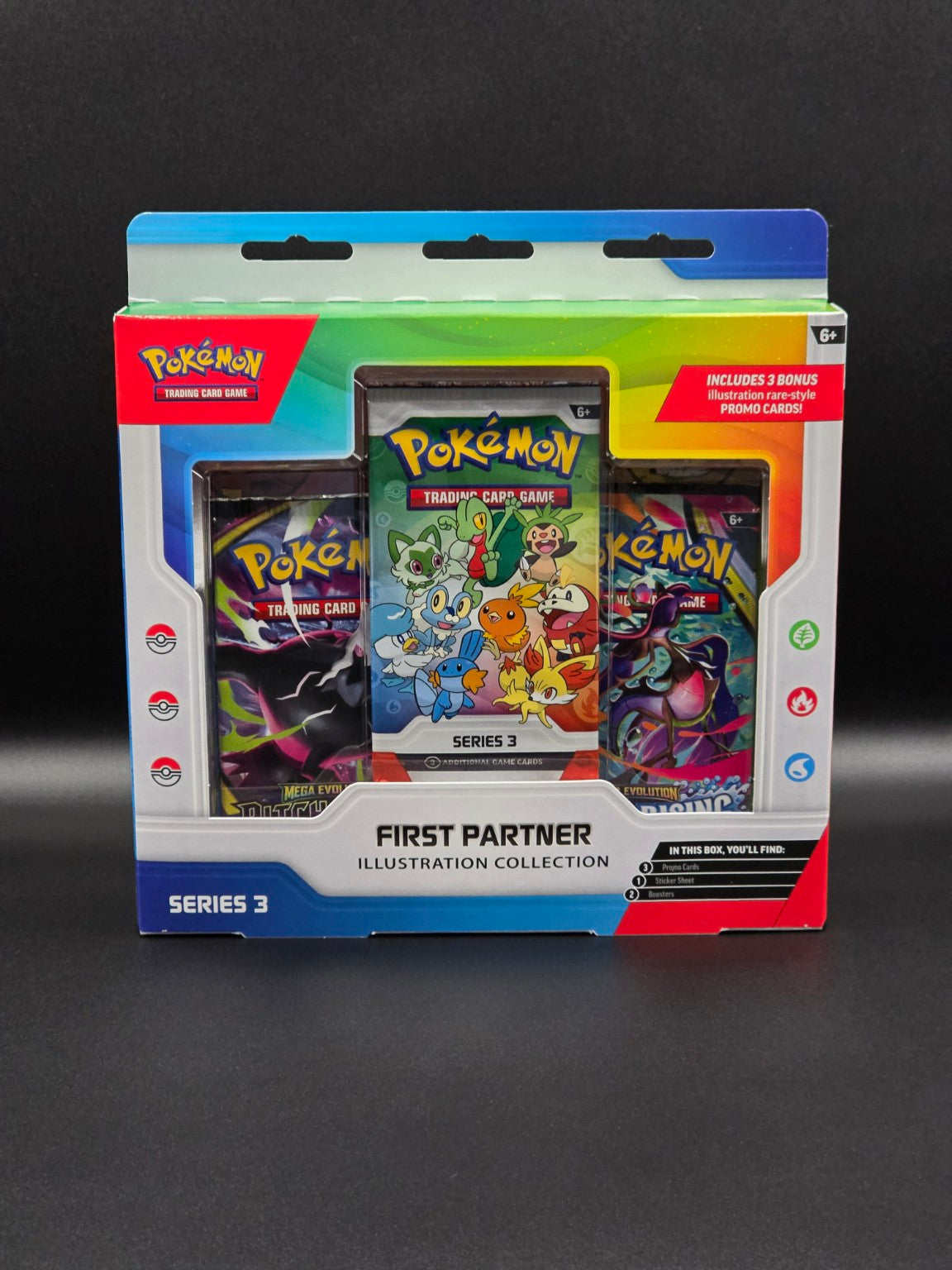 Pokémon First Partner Illustration Collection Series 3 – face avant