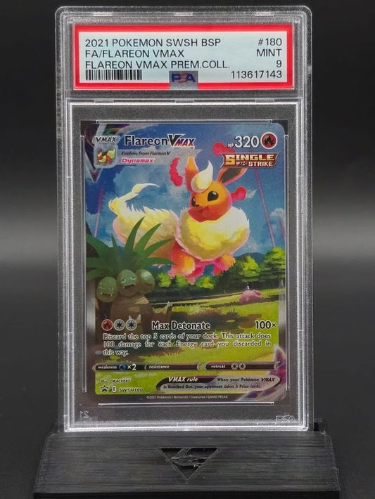 Flareon VMAX #SWSH180 Pokémon Promo PSA 9 / 🇬🇧