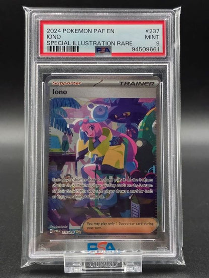 Iono #237 Paldean Fates PAF PSA 9 / 🇬🇧