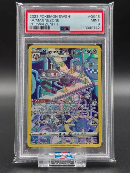 Magnezone #GG18 Crown Zenith PSA 9 / 🇬🇧