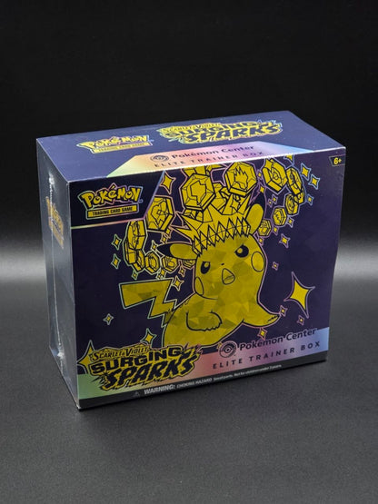 Surging Sparks [Pokémon Center] Elite Trainer Box (ETB) / 🇬🇧