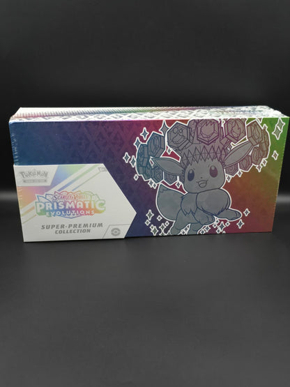 Pokémon Prismatic Evolutions Super-Premium Collection – face avant
