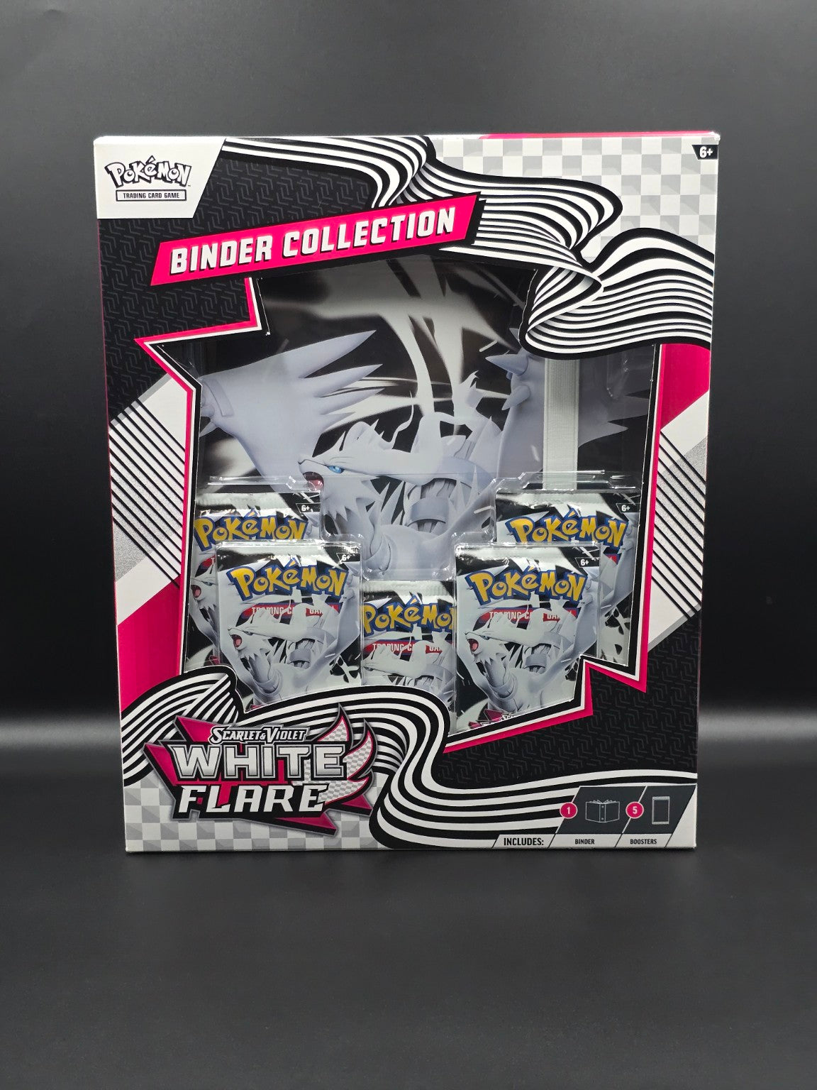 Pokémon White Flare Binder Collection – face avant